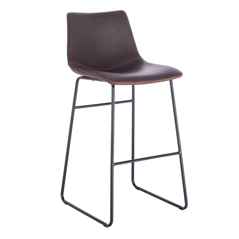 Liberta NUEVO XL ΣΚΑΜΠΟ BAR ΚΑΦΕ ANTIQUE WASHED ΜΑΥΡΟ 47x57xH100cm 47x57xH100cm 26-0039 Liberta NUEVO XL ΣΚΑΜΠΟ BAR ΚΑΦΕ ANTIQUE WASHED ΜΑΥΡΟ 47x57xH100cm 47x57xH100cm 26-0039