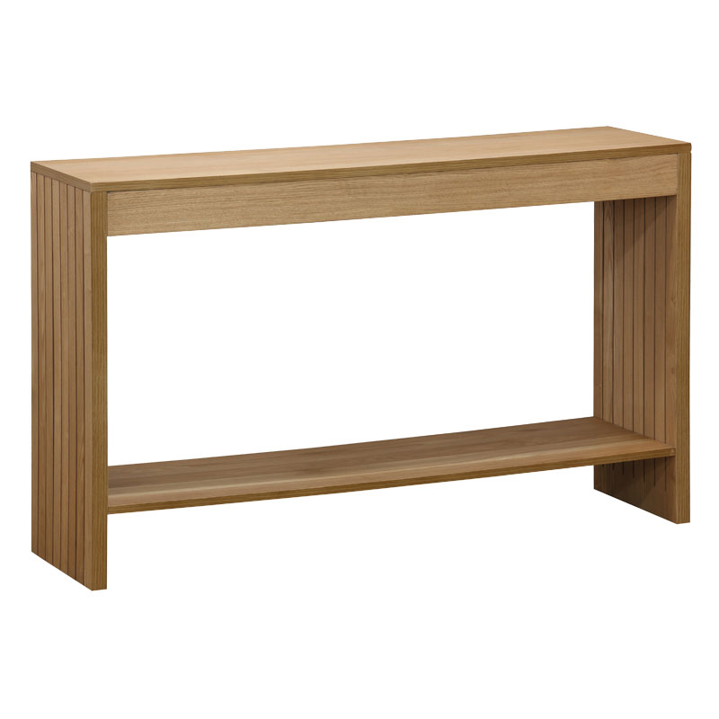 Κονσόλα Focused pakoworld MDF φυσικό 120x35x74εκ 260-000003