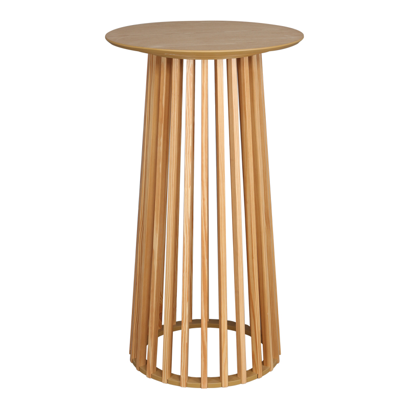 Intrahome Τραπέζι μπαρ Domonic Intrahome mdf φυσικό Φ60x105εκ | SKU: INTRAPA-371111133