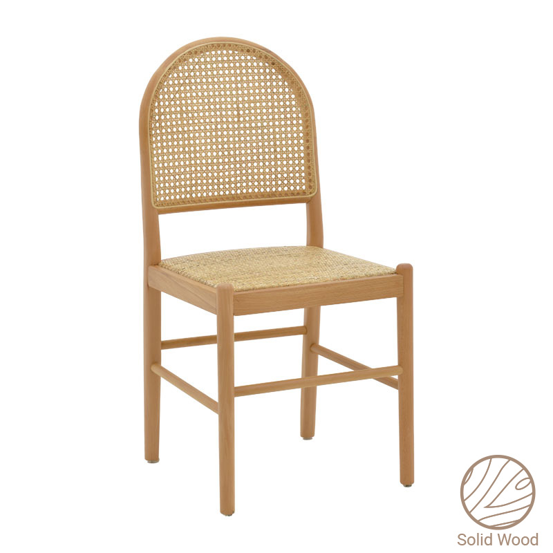 Καρέκλα Alessia pakoworld ξύλο οξιάς-rattan φυσικό 43x40x89εκ 263-000010 Καρέκλα Alessia pakoworld ξύλο οξιάς-rattan φυσικό 43x40x89εκ 263-000010