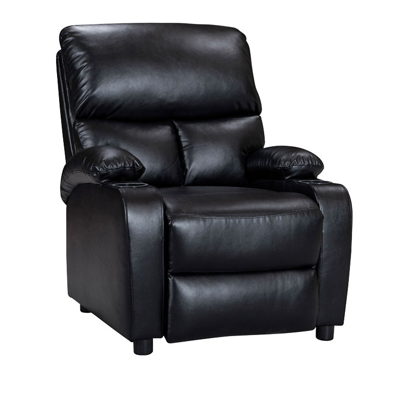 Πολυθρόνα relax με ποτηροθήκη Gartia pakoworld μαύρο pu 79x94x102εκ 269-000001 Πολυθρόνα relax με ποτηροθήκη Gartia pakoworld μαύρο pu 79x94x102εκ 269-000001