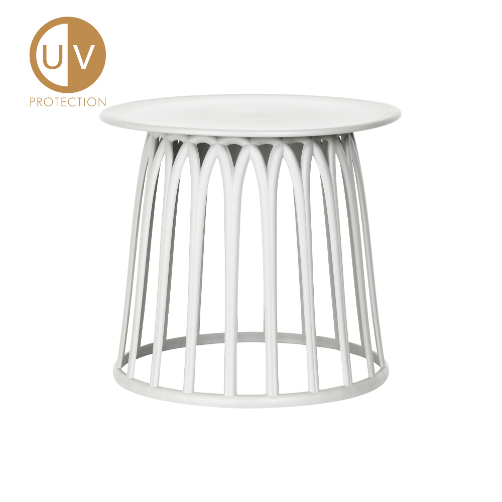 Liberta BASKET COFFEE TABLE ΛΕΥΚΟ 50x50xH44cm 50x50xH44cm 27-0123 Liberta BASKET COFFEE TABLE ΛΕΥΚΟ 50x50xH44cm 50x50xH44cm 27-0123
