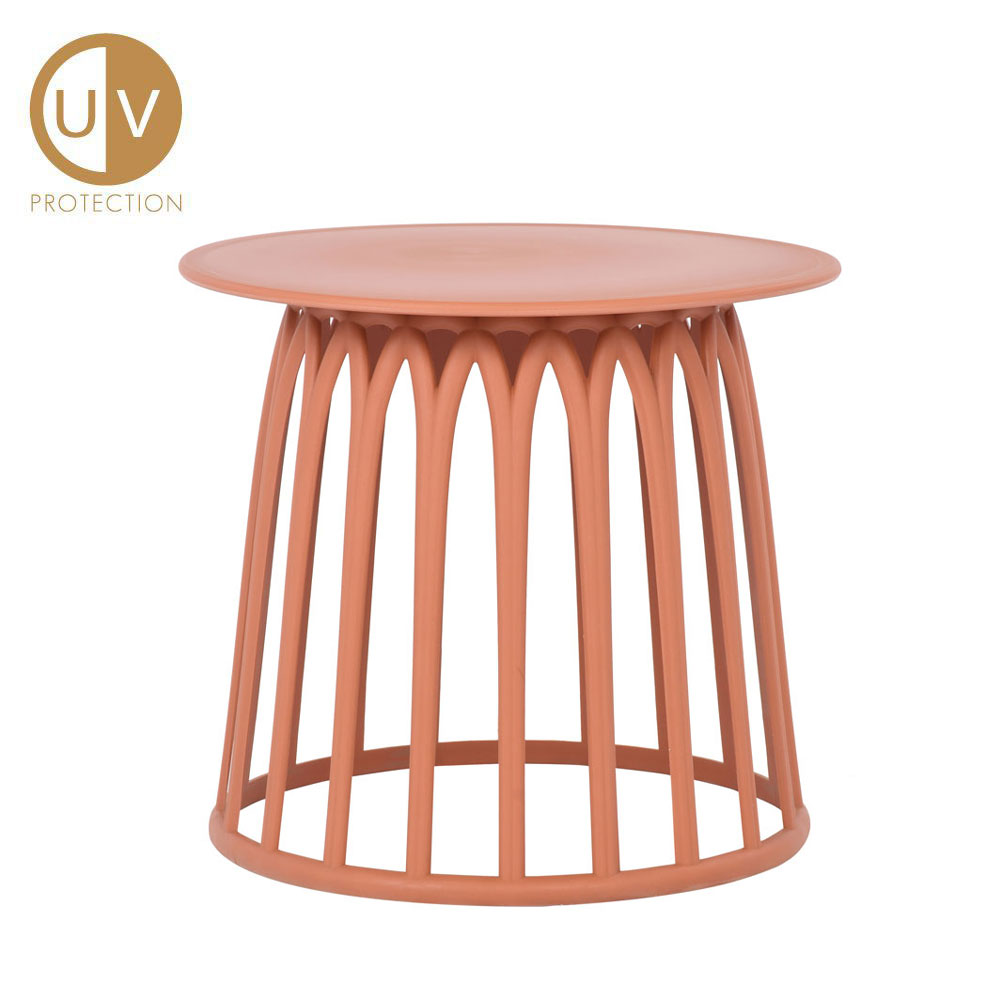 Liberta BASKET COFFEE TABLE TERRACOTTA 50x50xH44cm 50x50xH44cm 27-0125 Liberta BASKET COFFEE TABLE TERRACOTTA 50x50xH44cm 50x50xH44cm 27-0125