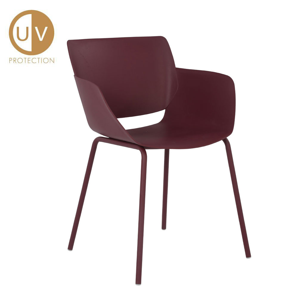 Liberta SEDIA ΚΑΡΕΚΛΑ MADDER BROWN 58x52xH79,5cm 58x52xH79,5cm 27-0212