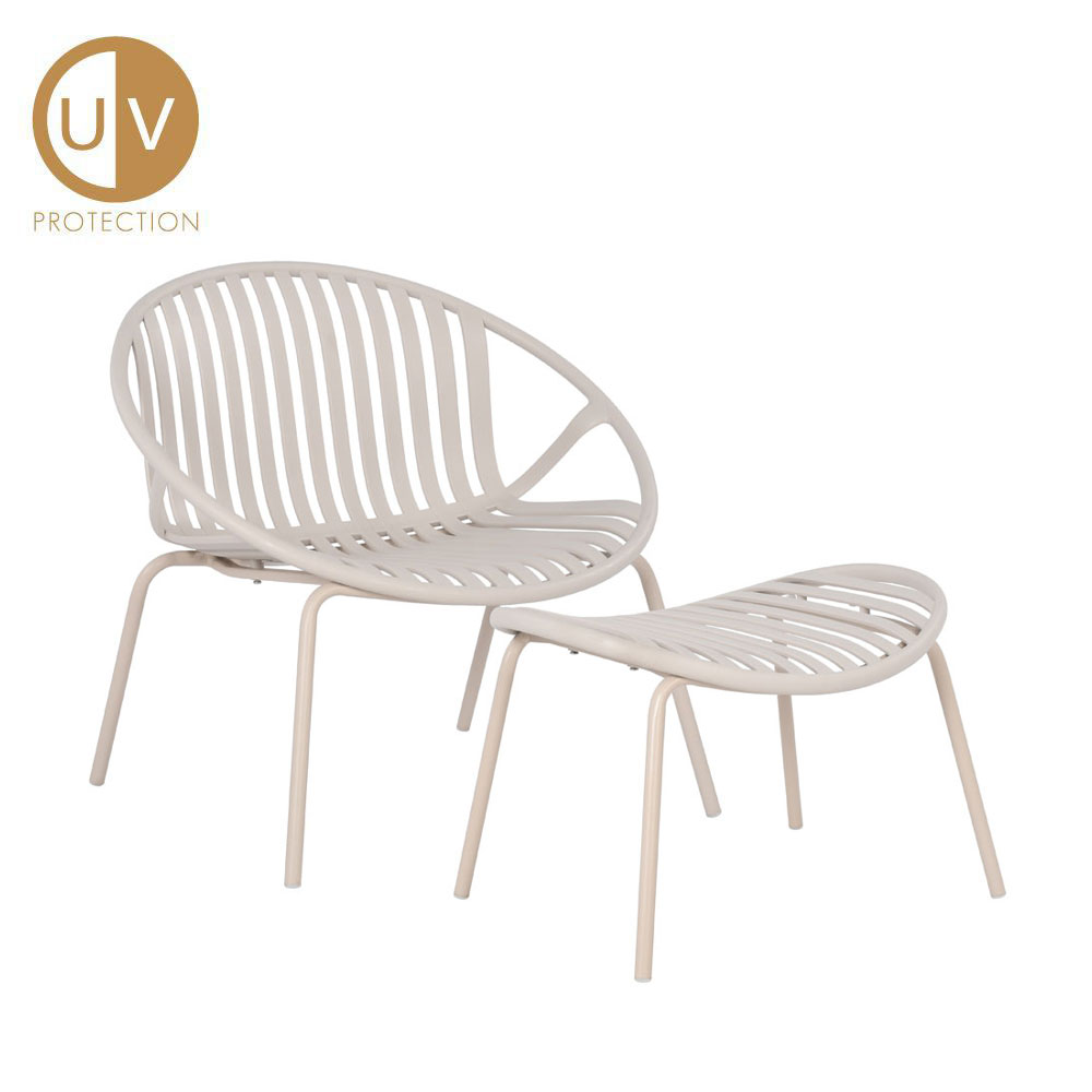 Liberta NADIN ΠΟΛΥΘΡΟΝΑ SET 2ΤΕΜ OFF WHITE 79,5x70xH74cm 79,5x70xH74cm 27-0217