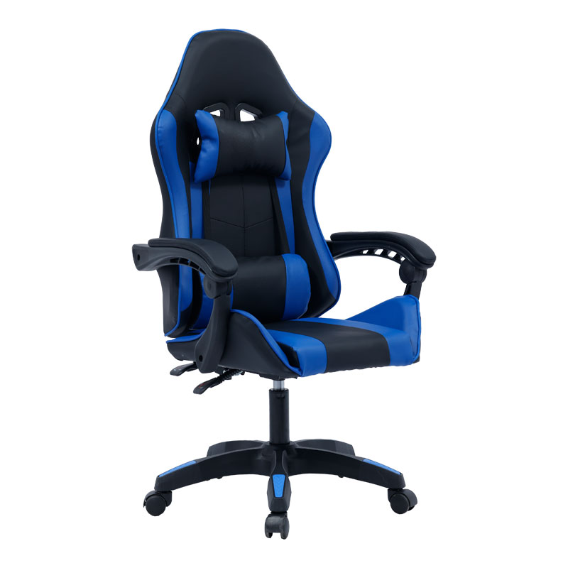 Καρέκλα γραφείου gaming William pakoworld PU μαύρο-μπλε 275-000014 Καρέκλα γραφείου gaming William pakoworld PU μαύρο-μπλε 275-000014