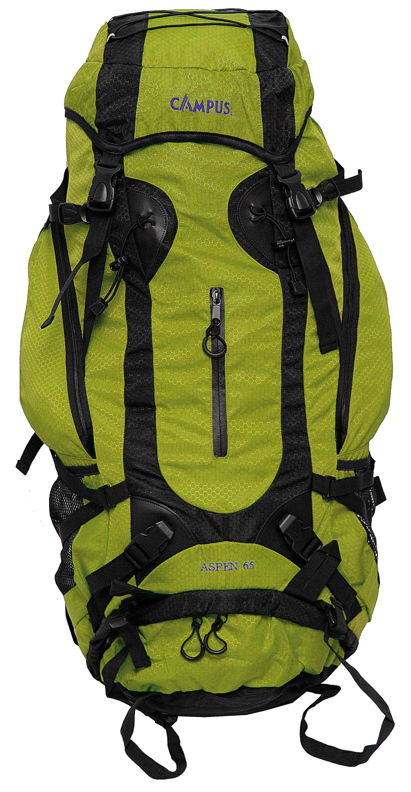 CAMPUS ΣΑΚΙΔΙΟ ΠΛΑΤΗΣ ASPEN 65 Lt. ΠΡΑΣΙΝΟ velco-810-2008-6