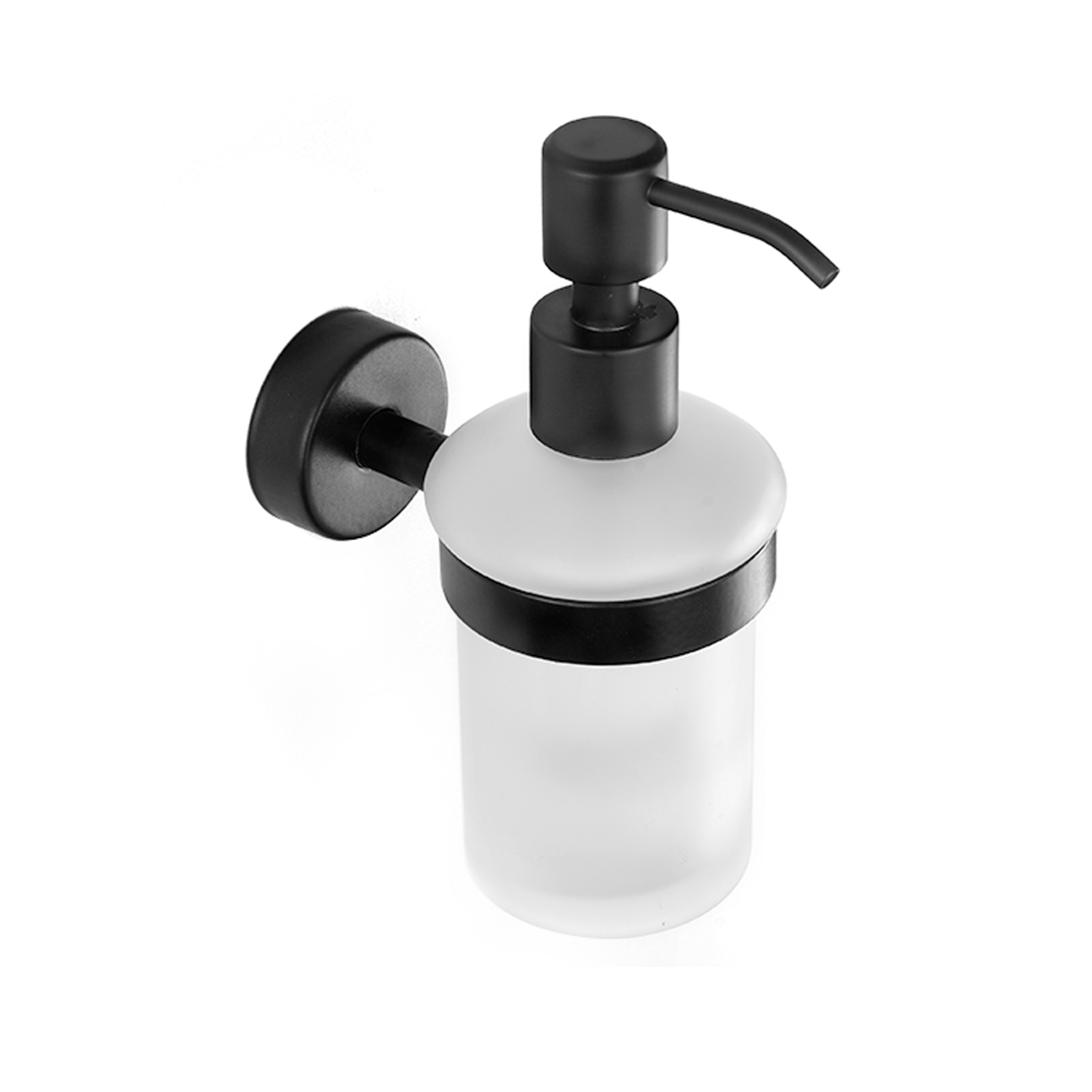 KARAG  MODERNO Δοχείο σαπουνιού γυάλινο MODERNO 2801 55 Μαύρο ματ KARAG KARAG-3800201583480