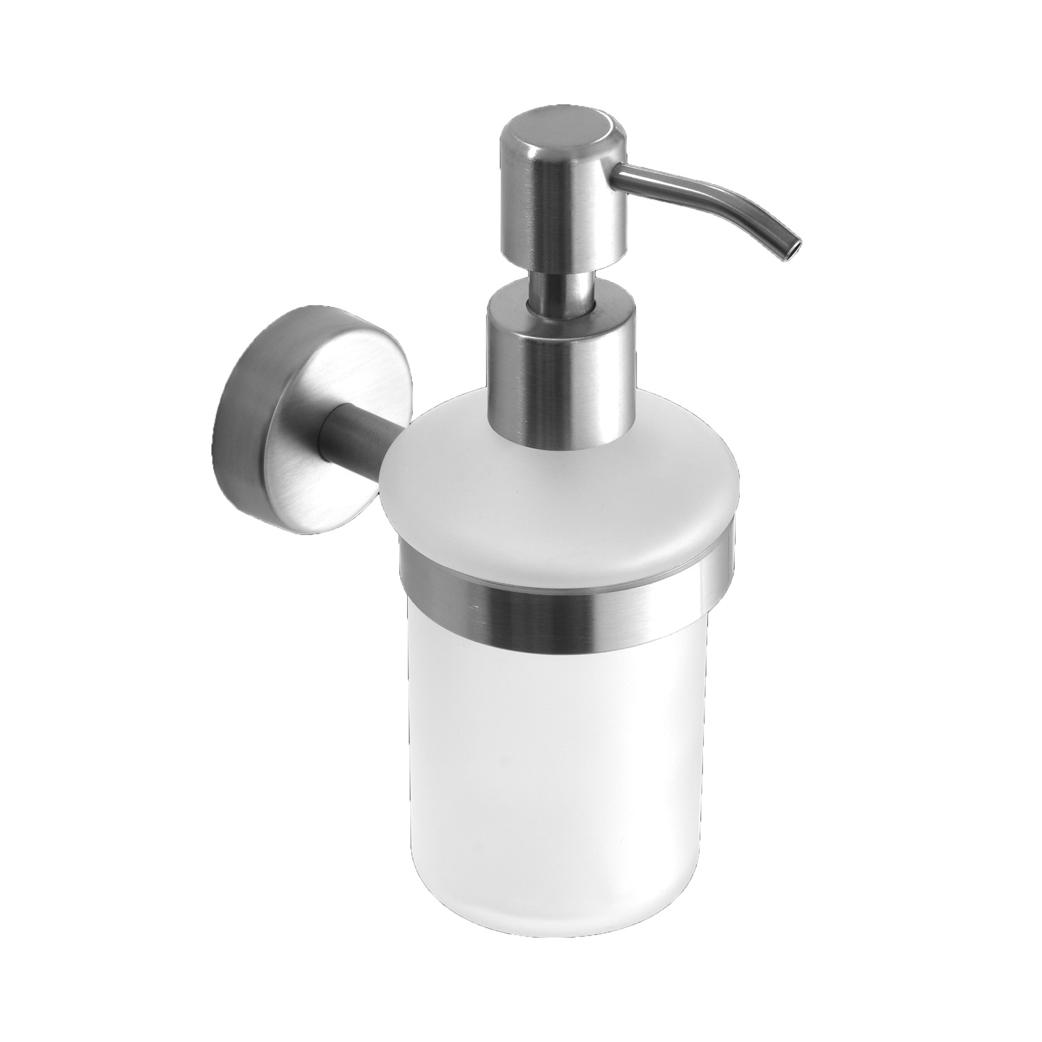 KARAG  MODERNO Δοχείο σαπουνιού γυάλινο MODERNO 2801 99 Σατινέ KARAG KARAG-3800201582308