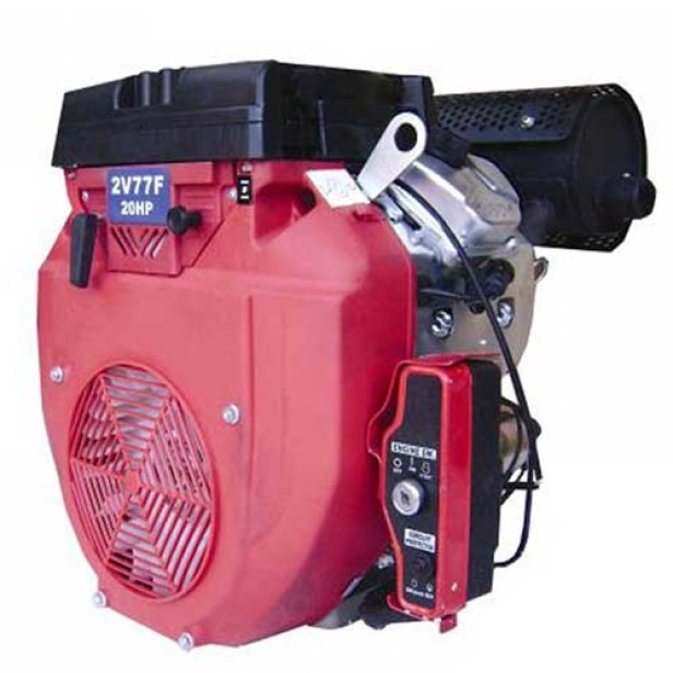 Bενζινοκινητήρας Interpower 2V77F Κώνος Μίζα 20ΗΡ Δικύλινδρος Χωρίς Δοχείο KIDO-
505/56