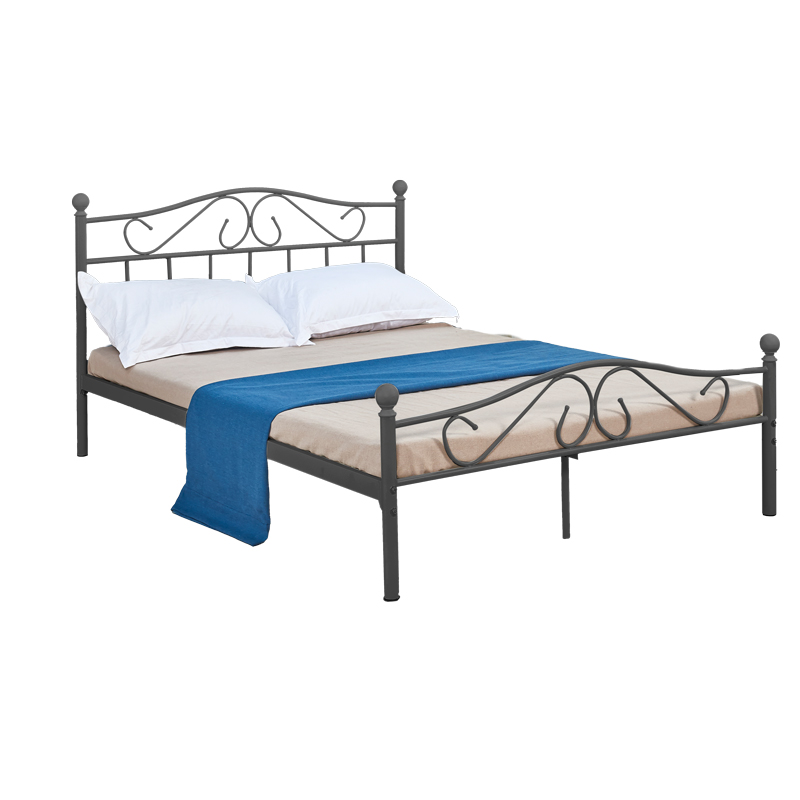 Intrahome Κρεβάτι Yorick Intrahome μαύρο μεταλλικό 140x190εκ | SKU: INTRAPA-396111125