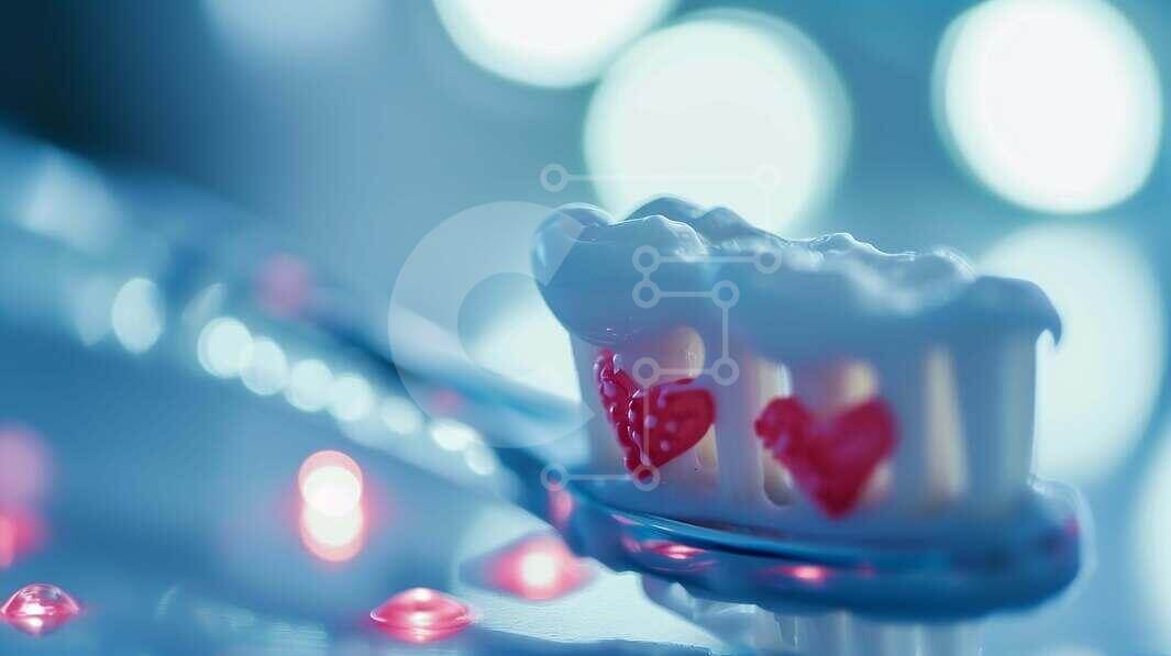 Intra Συλλεκτικό Ξύλινο Παζλ Plywood  4mm - Υπέροχο επιδόρπιο με διακοσμήσεις καρδιάς σε κουτάλι Σε Ξύλινο Κουτί - Διαστάσεις Puzzle: 10x10 cm – 25 κομμάτια