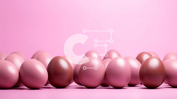 Σετ των 2 Intra Συλλεκτικό Ξύλινο Παζλ Plywood  4mm - Συμμετρική διάταξη καφέ αυγών Σε Ξύλινο Κουτί - Διαστάσεις: 10x10 cm – 25 κομμάτια