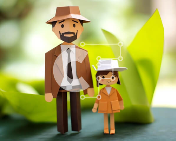 Intra Συλλεκτικό Ξύλινο Παζλ Plywood  4mm - Κομψές χάρτινες κούκλες με επίσημη ενδυμασία Σε Ξύλινο Κουτί - Διαστάσεις: 10x10 cm – 25 κομμάτια