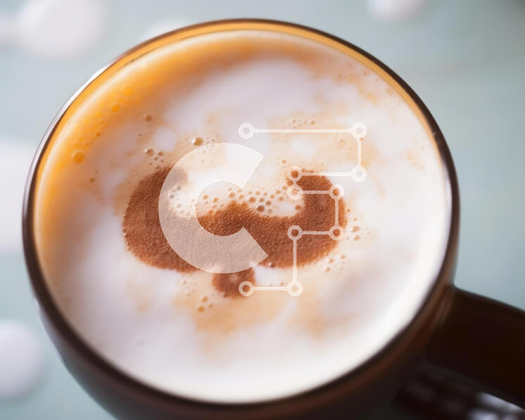 Σετ των 2 Intra Συλλεκτικό Ξύλινο Παζλ Plywood  4mm - Καπουτσίνο με περίπλοκο σχέδιο μουστάκι και κεριά Σε Ξύλινο Κουτί - Διαστάσεις: 10x10 cm – 25 κομμάτια