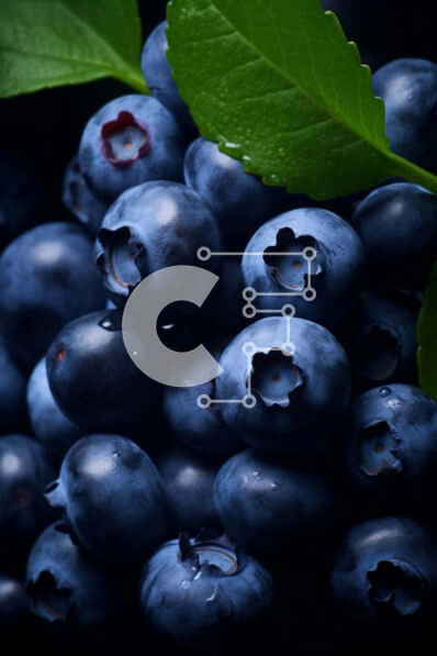 Σετ των 2 Intra Συλλεκτικό Ξύλινο Παζλ Plywood  4mm - Ποικιλία βατόμουρων με πράσινα φύλλα Σε Ξύλινο Κουτί - Διαστάσεις: 10x10 cm – 25 κομμάτια