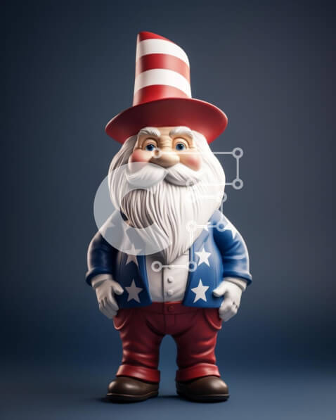 Intra Συλλεκτικό Ξύλινο Παζλ Plywood  4mm - Ειδώλιο του θείου Άγιου Βασίλη σε κόκκινο, λευκό και μπλε Σε Ξύλινο Κουτί - Διαστάσεις: 10x10 cm – 25 κομμάτια