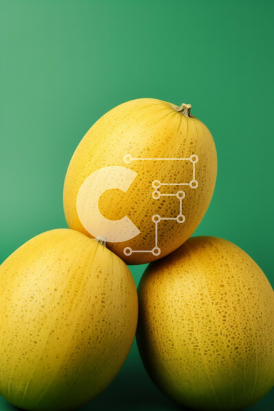 Σετ των 2 Intra Συλλεκτικό Ξύλινο Παζλ Plywood  4mm - Στοιβαγμένα πεπόνια και διάφορα φρούτα Σε Ξύλινο Κουτί - Διαστάσεις: 10x10 cm – 25 κομμάτια