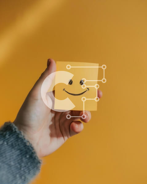 Intra Συλλεκτικό Ξύλινο Παζλ Plywood  4mm - Διακοσμημένο κίτρινο σημείωμα post-it Σε Ξύλινο Κουτί - Διαστάσεις: 10x10 cm – 25 κομμάτια