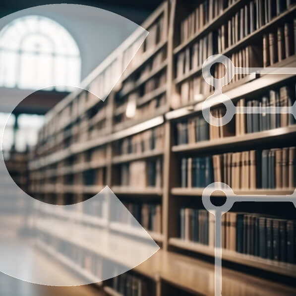 Intra Συλλεκτικό Ξύλινο Παζλ Plywood  4mm - Άδεια βιβλιοθήκη με σειρές βιβλίων Σε Ξύλινο Κουτί - Διαστάσεις Puzzle: 10x10 cm – 25 κομμάτια