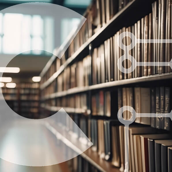 Intra Συλλεκτικό Ξύλινο Παζλ Plywood  4mm - Άδεια βιβλιοθήκη με ράφια Σε Ξύλινο Κουτί - Διαστάσεις Puzzle: 10x10 cm – 25 κομμάτια