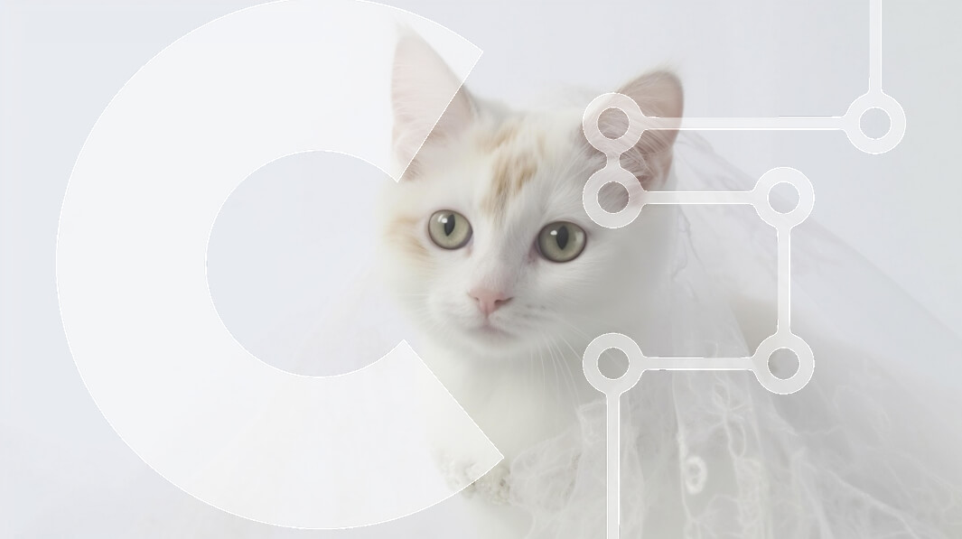 Intra Συλλεκτικό Ξύλινο Παζλ Plywood  4mm - Λευκή γάτα με δαντέλα Σε Ξύλινο Κουτί - Διαστάσεις: 10x10 cm – 25 κομμάτια