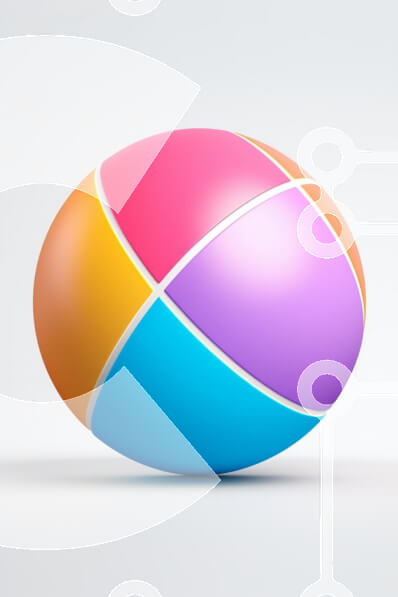 Intra Συλλεκτικό Ξύλινο Παζλ Plywood  4mm - Πολύχρωμη τρισδιάστατη απόδοση πασχαλινών αυγών Σε Ξύλινο Κουτί - Διαστάσεις Puzzle: 10x10 cm – 25 κομμάτια