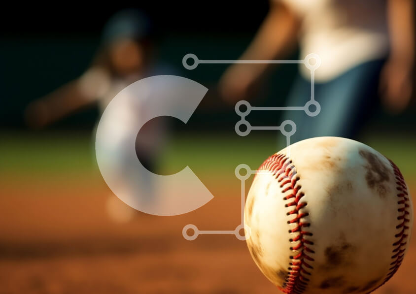 Intra Συλλεκτικό Ξύλινο Παζλ Plywood  4mm - Σκηνή του μπέιζμπολ με ανθρώπους Σε Ξύλινο Κουτί - Διαστάσεις Puzzle: 10x10 cm – 25 κομμάτια