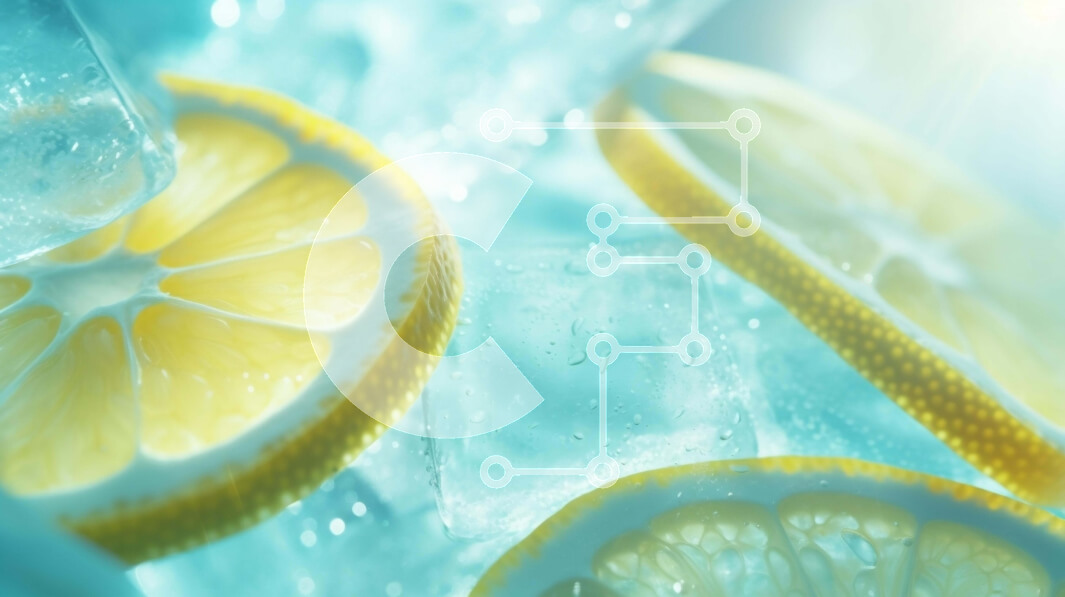 Σετ των 2 Intra Συλλεκτικό Ξύλινο Παζλ Plywood  4mm - Κοντινό πλάνο φέτες λεμονιού και παγάκια Σε Ξύλινο Κουτί - Διαστάσεις: 10x10 cm – 25 κομμάτια