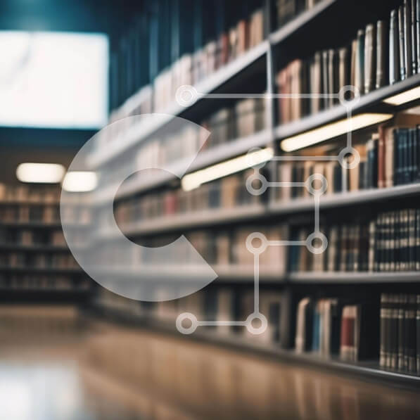 Intra Συλλεκτικό Ξύλινο Παζλ Plywood  4mm - Κενή σκηνή βιβλιοθήκης Σε Ξύλινο Κουτί - Διαστάσεις Puzzle: 10x10 cm – 25 κομμάτια