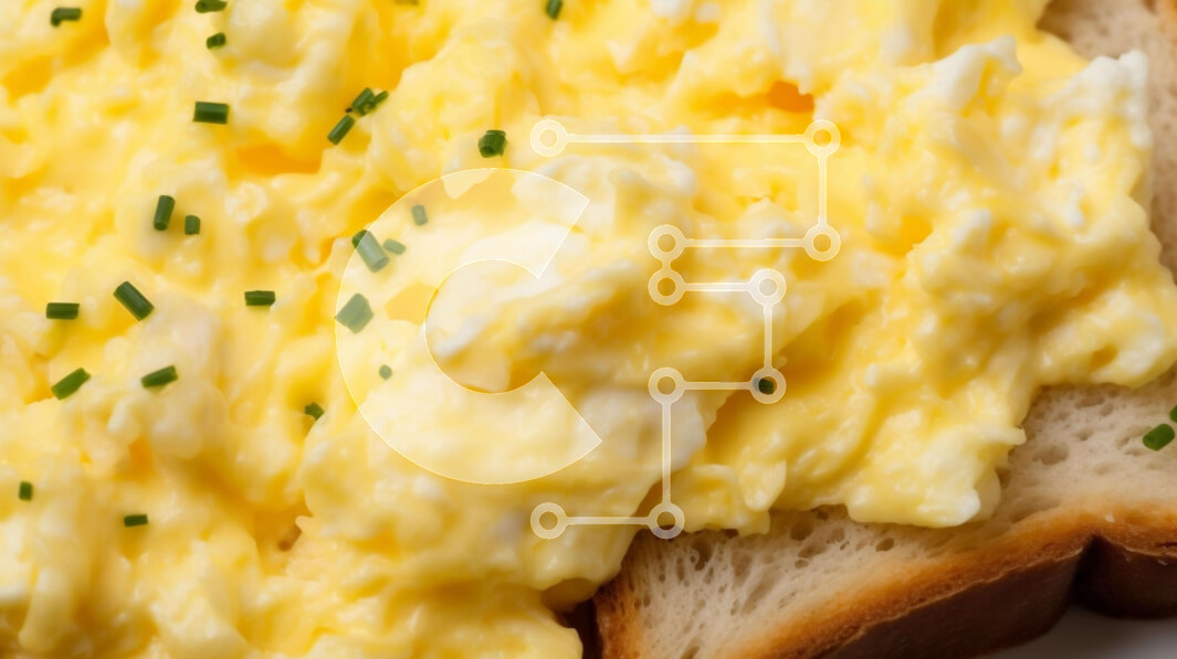 Σετ των 2 Intra Συλλεκτικό Ξύλινο Παζλ Plywood  4mm - Ομελέτα και σχοινόπρασο στο ψωμί Σε Ξύλινο Κουτί - Διαστάσεις: 10x10 cm – 25 κομμάτια