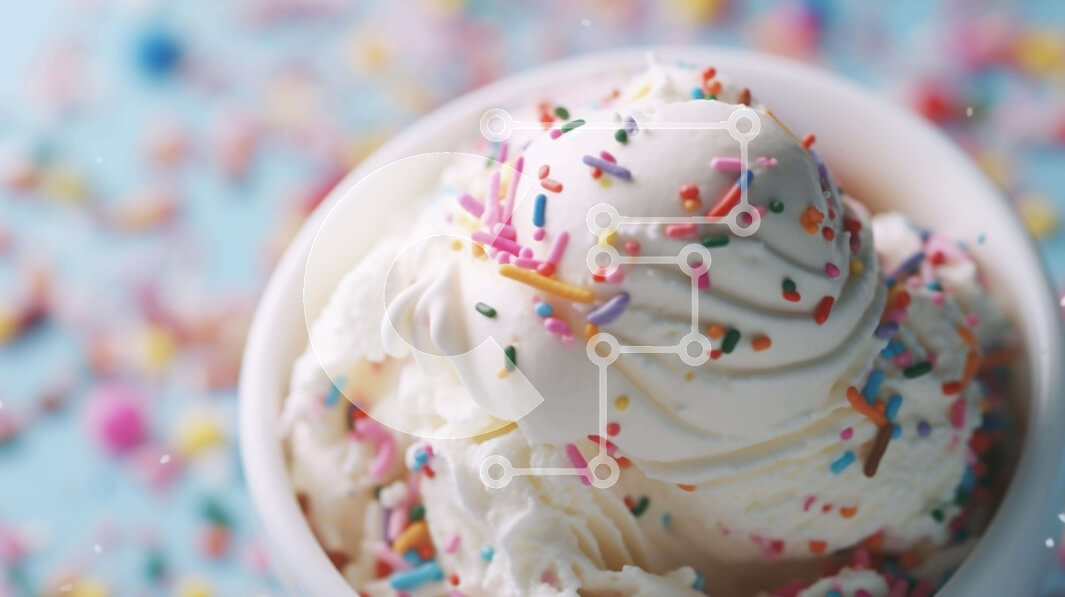 Σετ των 2 Intra Συλλεκτικό Ξύλινο Παζλ Plywood  4mm - Πολύχρωμο μπολ παγωτού με φρούτα Σε Ξύλινο Κουτί - Διαστάσεις: 10x10 cm – 25 κομμάτια