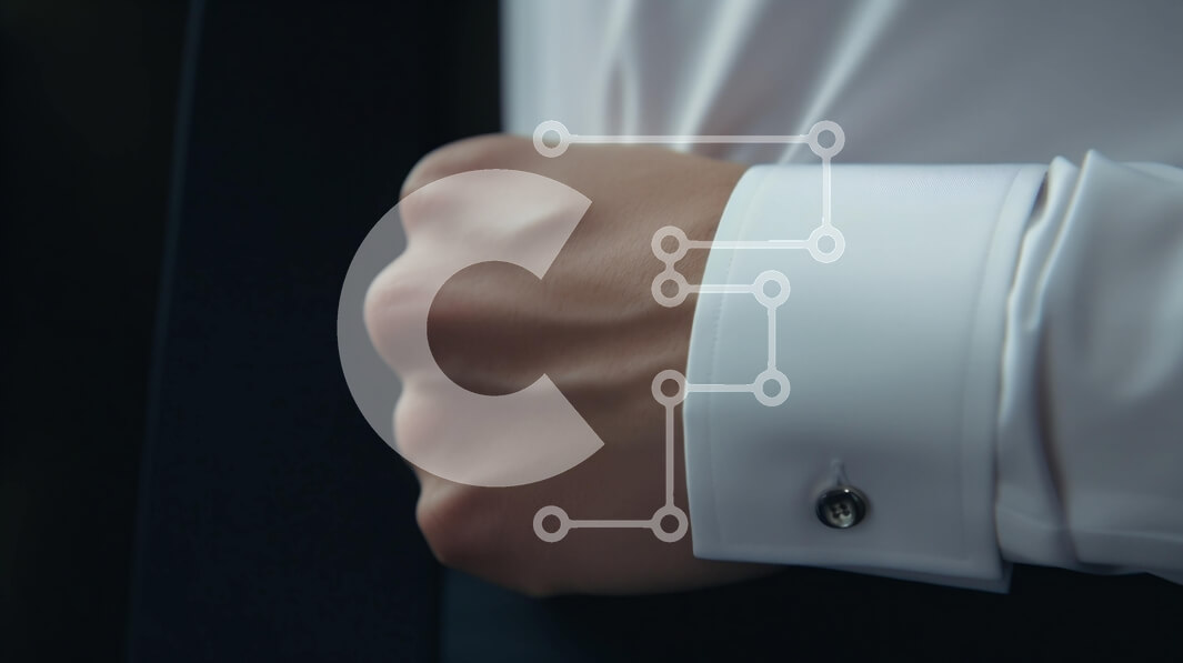 Intra Συλλεκτικό Ξύλινο Παζλ Plywood  4mm - Κομψός επιχειρηματίας με μανικετόκουμπα Σε Ξύλινο Κουτί - Διαστάσεις Puzzle: 10x10 cm – 25 κομμάτια