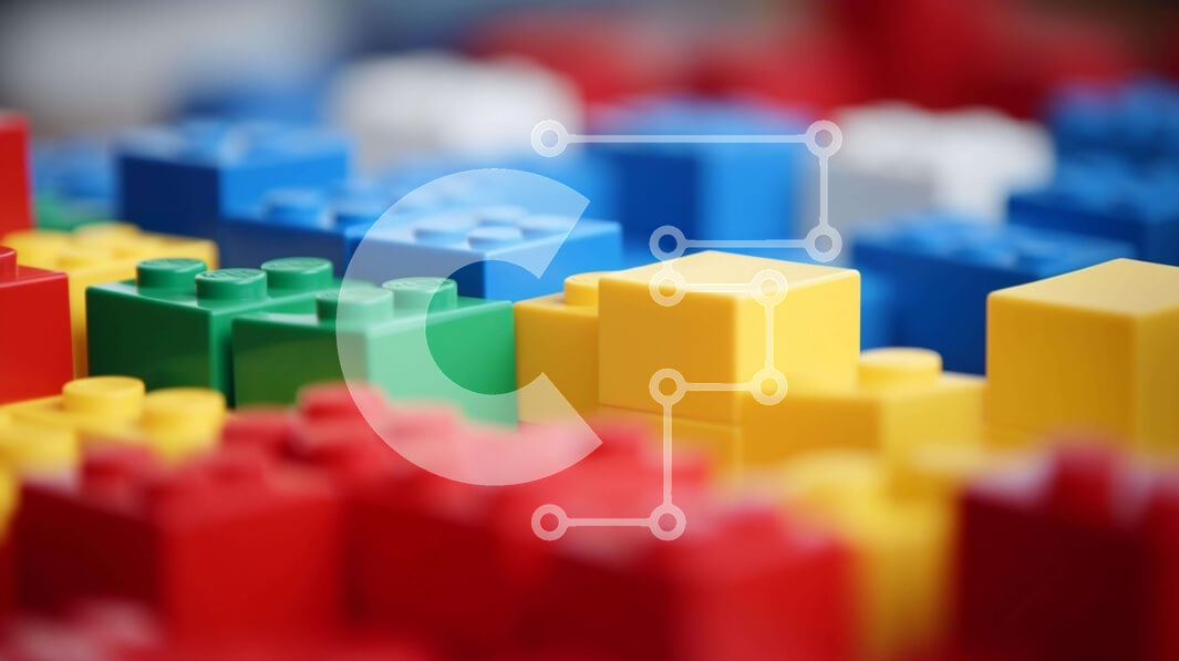 Intra Συλλεκτικό Ξύλινο Παζλ Plywood  4mm - Πολύχρωμα μπλοκ Lego Σε Ξύλινο Κουτί - Διαστάσεις: 10x10 cm – 25 κομμάτια