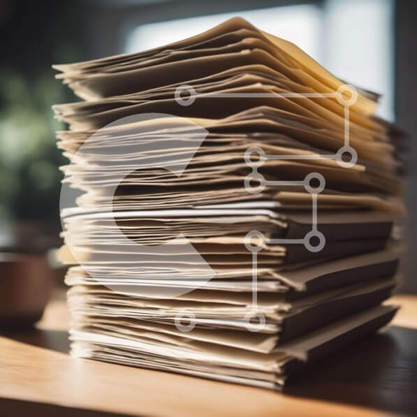 Intra Συλλεκτικό Ξύλινο Παζλ Plywood  4mm - Χάρτινοι φάκελοι και κύπελλα Σε Ξύλινο Κουτί - Διαστάσεις: 10x10 cm – 25 κομμάτια