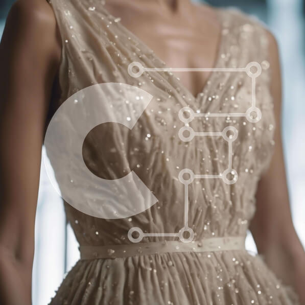 Σετ των 2 Intra Συλλεκτικό Ξύλινο Παζλ Plywood  4mm - Γυναίκα με μπεζ φόρεμα με πούλιες Σε Ξύλινο Κουτί - Διαστάσεις: 10x10 cm – 25 κομμάτια