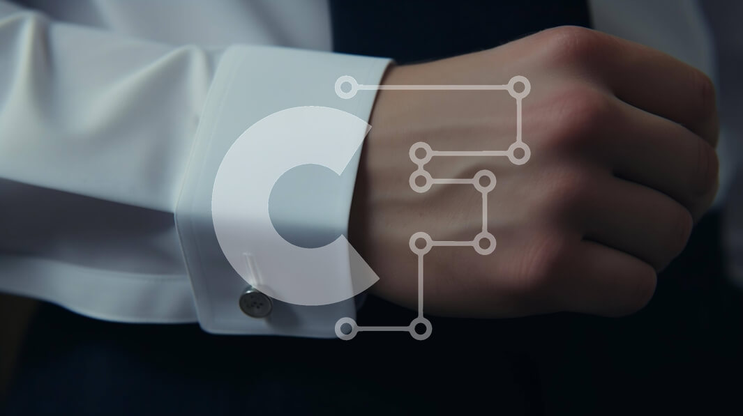 Intra Συλλεκτικό Ξύλινο Παζλ Plywood  4mm - Χέρι επιχειρηματία με κομψό κοστούμι και μανικετόκουμπα Σε Ξύλινο Κουτί - Διαστάσεις Puzzle: 10x10 cm – 25 κομμάτια