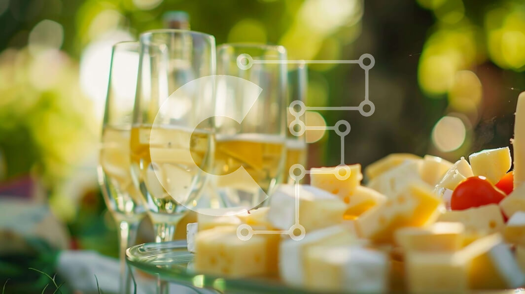 Σετ των 2 Intra Συλλεκτικό Ξύλινο Παζλ Plywood  4mm - Πιατέλα τυριών και κρασιού σε εξωτερικούς χώρους Σε Ξύλινο Κουτί - Διαστάσεις: 10x10 cm – 25 κομμάτια