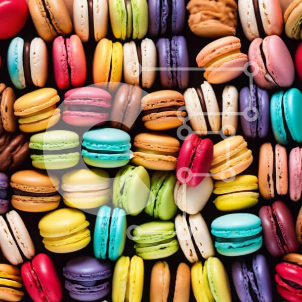 Σετ των 2 Intra Συλλεκτικό Ξύλινο Παζλ Plywood  4mm - Πολύχρωμα αμυγδαλωτά σε μαύρο φόντο Σε Ξύλινο Κουτί - Διαστάσεις: 10x10 cm – 25 κομμάτια