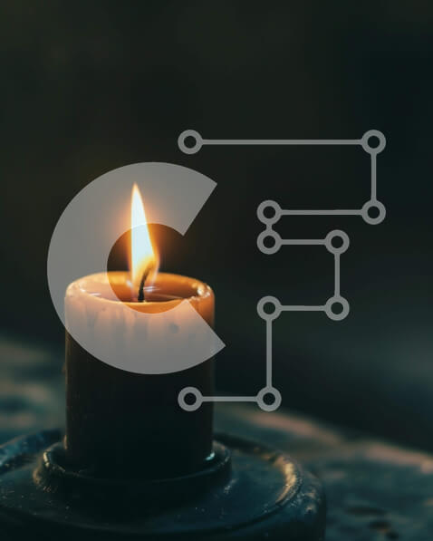 Intra Συλλεκτικό Ξύλινο Παζλ Plywood  4mm - Μονό Κερί Φωτισμένο στο Σκοτάδι Σε Ξύλινο Κουτί - Διαστάσεις: 10x10 cm – 25 κομμάτια