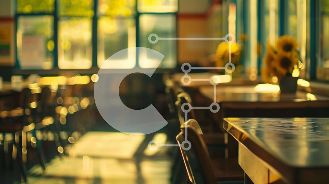 Intra Συλλεκτικό Ξύλινο Παζλ Plywood  4mm - Άνετη τραπεζαρία με ηλίανθους και λουλούδια σε γλάστρες Σε Ξύλινο Κουτί - Διαστάσεις Puzzle: 10x10 cm – 25 κομμάτια