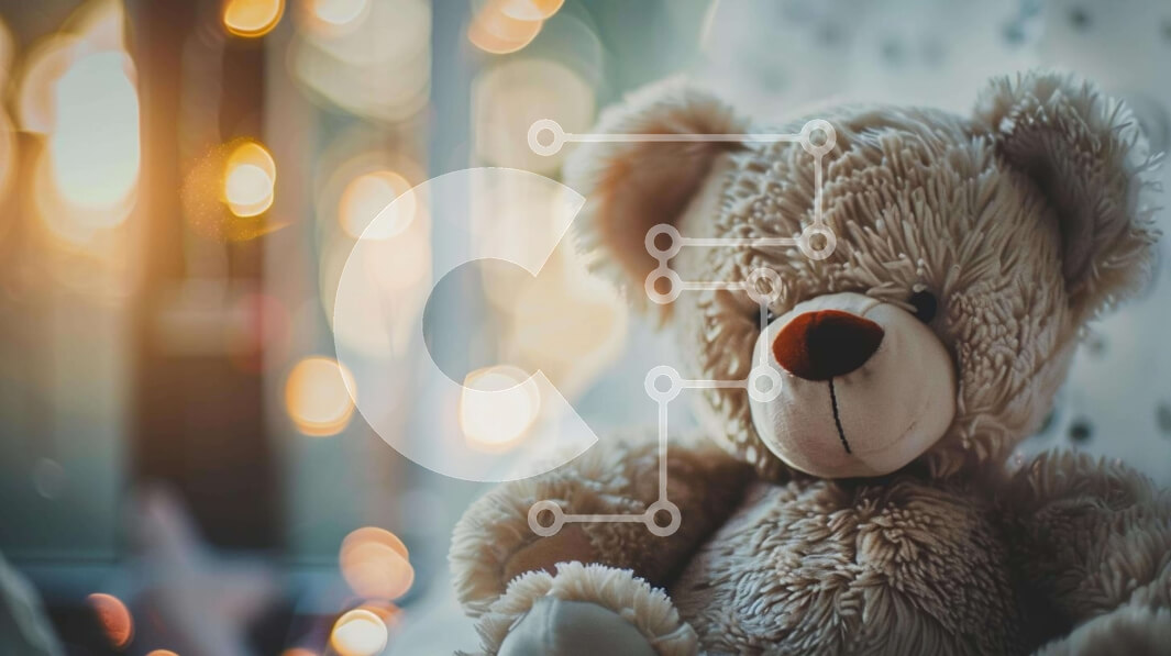 Intra Συλλεκτικό Ξύλινο Παζλ Plywood  4mm - Αρκουδάκι με φώτα Bokeh Σε Ξύλινο Κουτί - Διαστάσεις: 10x10 cm – 25 κομμάτια