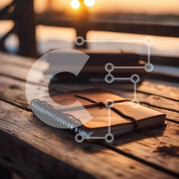 Intra Συλλεκτικό Ξύλινο Παζλ Plywood  4mm - Ξύλινο τραπέζι με σημειωματάριο, βιβλία και κεριά Σε Ξύλινο Κουτί - Διαστάσεις: 10x10 cm – 25 κομμάτια