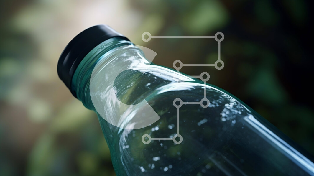 Intra Συλλεκτικό Ξύλινο Παζλ Plywood  4mm - Διαφανές γυάλινο μπουκάλι σε φυσικό περιβάλλον Σε Ξύλινο Κουτί - Διαστάσεις: 10x10 cm – 25 κομμάτια