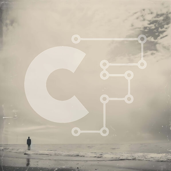 Intra Συλλεκτικό Ξύλινο Παζλ Plywood  4mm - Άτομο που στέκεται στην παραλία με θέα στον ωκεανό Σε Ξύλινο Κουτί - Διαστάσεις: 10x10 cm – 25 κομμάτια