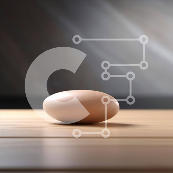 Intra Συλλεκτικό Ξύλινο Παζλ Plywood  4mm - Αυγό σε ξύλινο τραπέζι Σε Ξύλινο Κουτί - Διαστάσεις: 10x10 cm – 25 κομμάτια