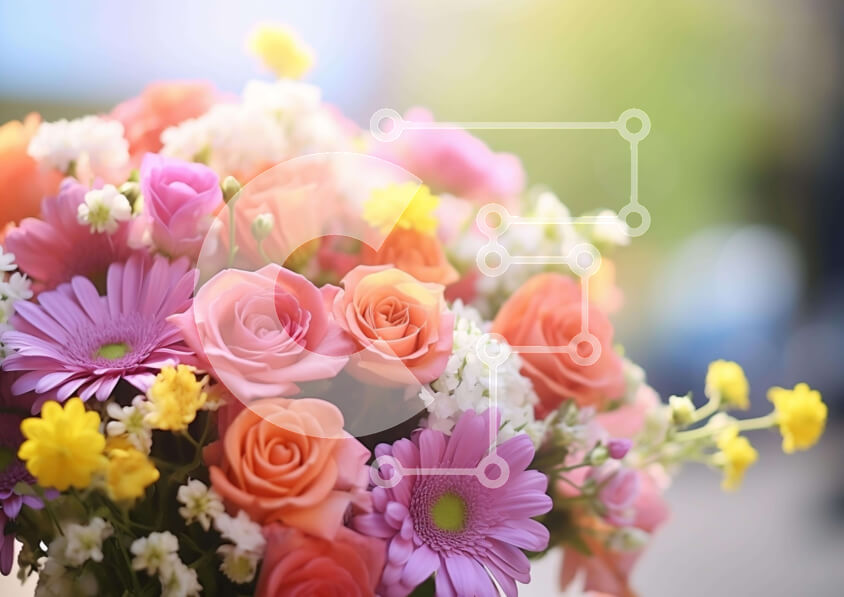 Intra Συλλεκτικό Ξύλινο Παζλ Plywood  4mm - Πολύχρωμο βάζο με γυαλιά ηλίου Σε Ξύλινο Κουτί - Διαστάσεις Puzzle: 10x10 cm – 25 κομμάτια