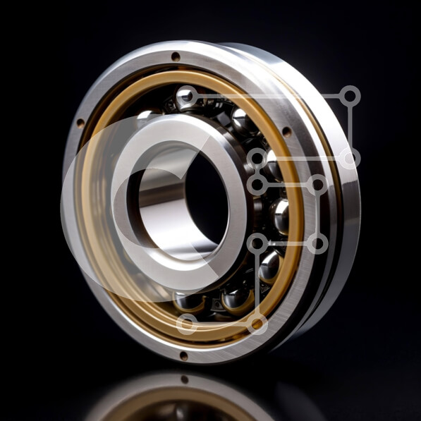 Intra Συλλεκτικό Ξύλινο Παζλ Plywood  4mm - Ρουλεμάν από ανοξείδωτο ατσάλι και χρυσό Σε Ξύλινο Κουτί - Διαστάσεις Puzzle: 10x10 cm – 25 κομμάτια