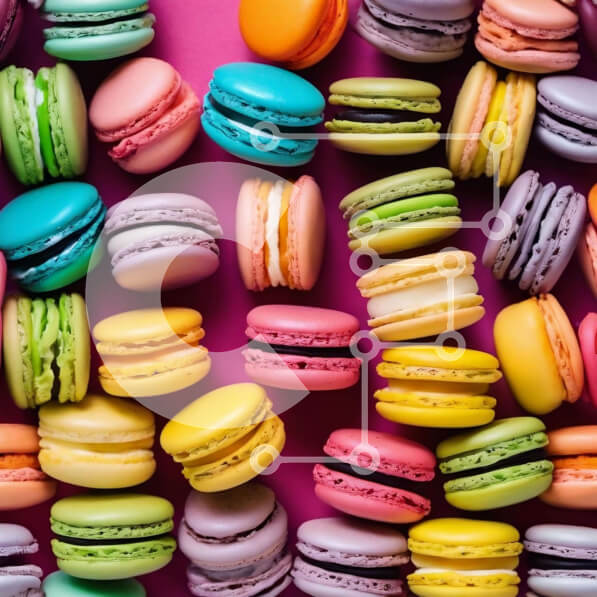 Σετ των 2 Intra Συλλεκτικό Ξύλινο Παζλ Plywood  4mm - Πολύχρωμα αμυγδαλωτά σε ροζ φόντο Σε Ξύλινο Κουτί - Διαστάσεις: 10x10 cm – 25 κομμάτια