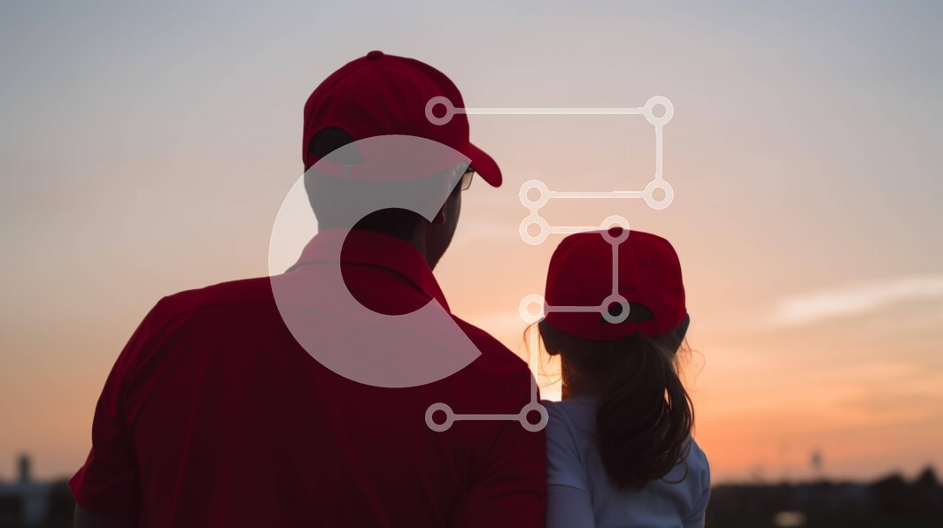 Intra Συλλεκτικό Ξύλινο Παζλ Plywood  4mm - Πατέρας και κόρη απολαμβάνουν το ηλιοβασίλεμα μαζί Σε Ξύλινο Κουτί - Διαστάσεις Puzzle: 10x10 cm – 25 κομμάτια